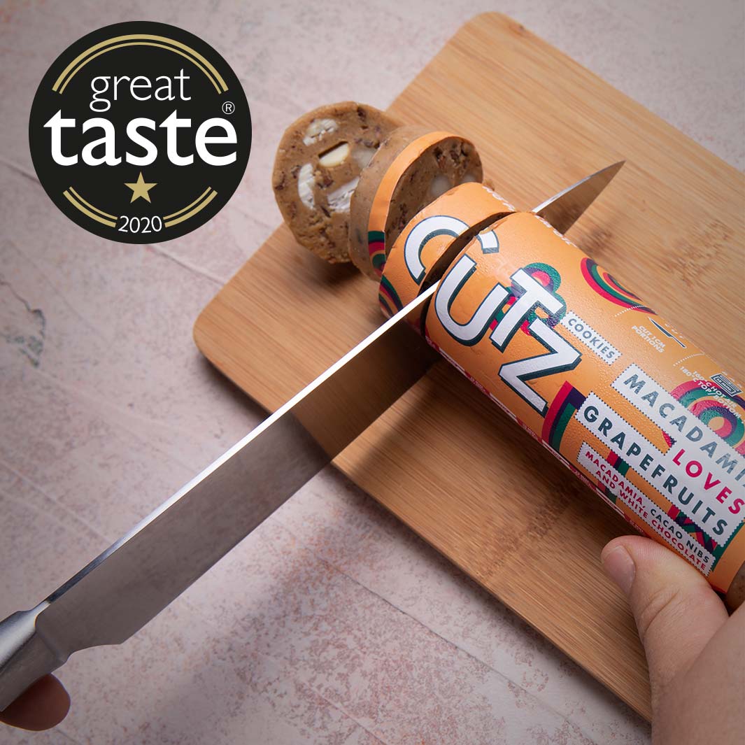 CUTZ Keksteig "Macadamia Loves Grapefruit"