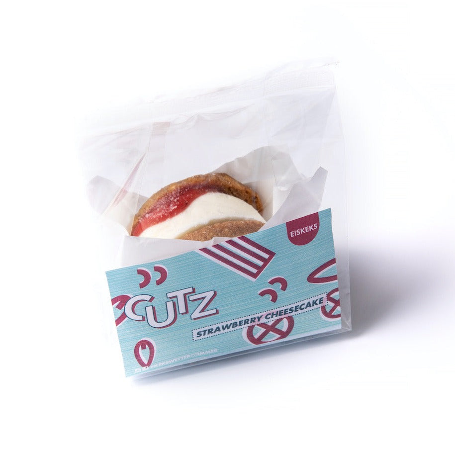 CUTZ Eis-Keks "Strawberry Cheesecake"